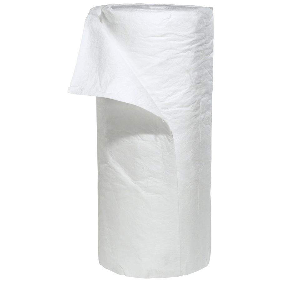 White Oil-Only Meltblown Polypropylene Roll - Medium Weight